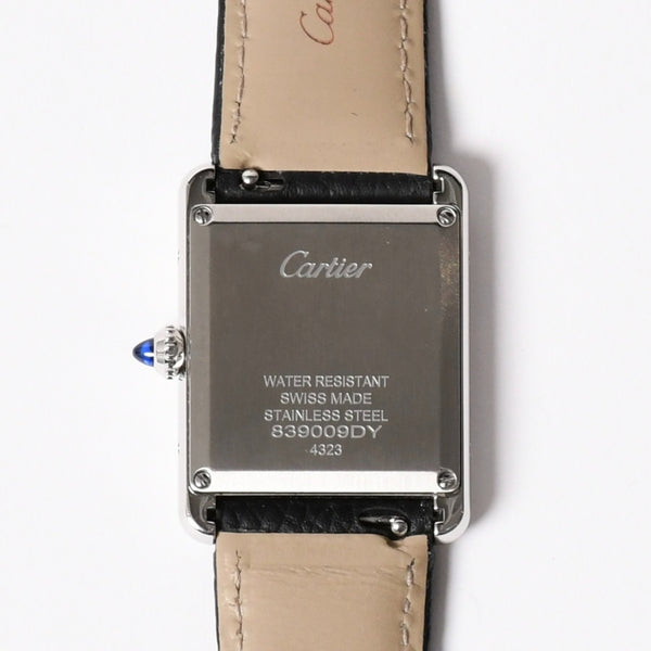 極美品 CARTIER カルティエ TANK MUST LM タンク マストLM 腕時計 重量約32.94g WSTA0041 ステンレススチール クォーツ 中古 4a003100
