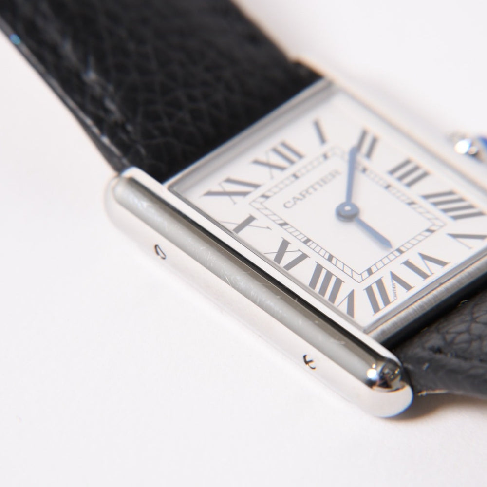 Very Good Condition CARTIER TANK MUST LM Tank Must LM Watch Weight Approx. 32.94g WSTA0041 Stainless Steel Quartz Used 4a003100