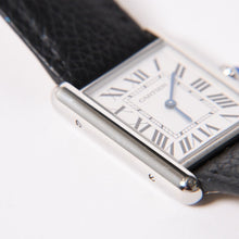 Load image into Gallery viewer, 極美品 CARTIER カルティエ TANK MUST LM タンク マストLM 腕時計 重量約32.94g WSTA0041 ステンレススチール クォーツ 中古 4a003100