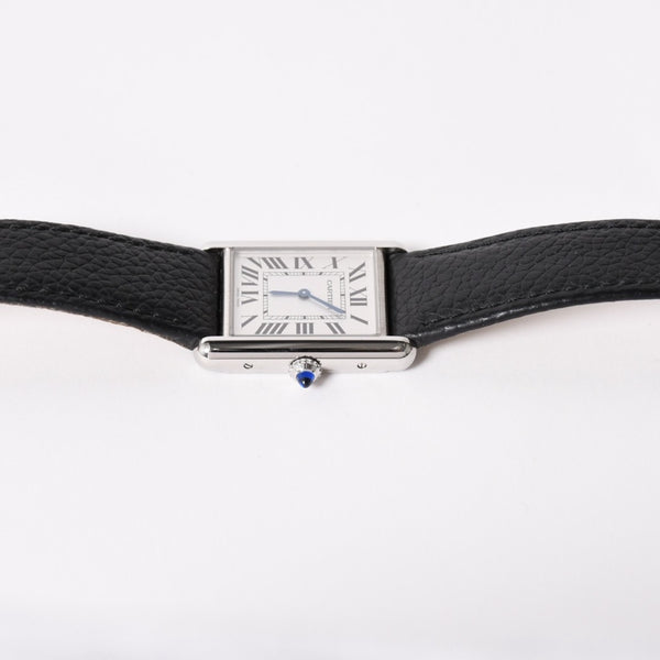 極美品 CARTIER カルティエ TANK MUST LM タンク マストLM 腕時計 重量約32.94g WSTA0041 ステンレススチール クォーツ 中古 4a003100