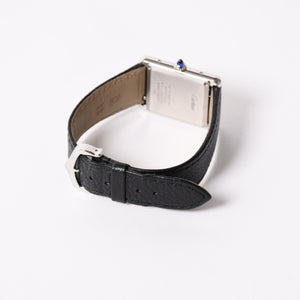 極美品 CARTIER カルティエ TANK MUST LM タンク マストLM 腕時計 重量約32.94g WSTA0041 ステンレススチール クォーツ 中古 4a003100