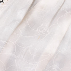 CHANEL シャネル ツイード テーラードジャケット P27798V17631 サイズ36 ココマーク シングル ホワイト ブラック 美品 中古 4a002639