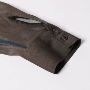極美品 Yohji Yamamoto Pour Homme ヨウジヤマモト プールオム 02AW ピンナップガールシャツ サイズ3 ギャングスター期 中古 4a002607