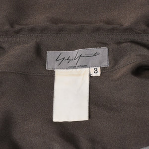 極美品 Yohji Yamamoto Pour Homme ヨウジヤマモト プールオム 02AW ピンナップガールシャツ サイズ3 ギャングスター期 中古 4a002607
