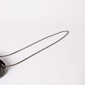 新品同様 CHANEL シャネル バニティ チェーンショルダーバッグ ランダム番台 ココマーク ラムスキン ブラウン ゴールド金具 中古 4a003091