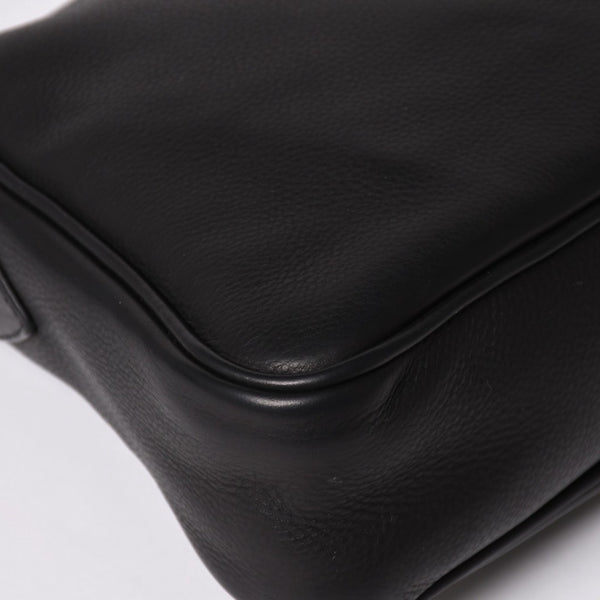 新品未使用 CHROME HEARTS クロムハーツ レザー チキンナゲット ワンショルダーバッグ ブラック シルバー金具 中古 4a003117