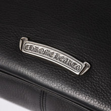 画像をギャラリービューアに読み込む, 新品未使用 CHROME HEARTS クロムハーツ レザー チキンナゲット ワンショルダーバッグ ブラック シルバー金具 中古 4a003117