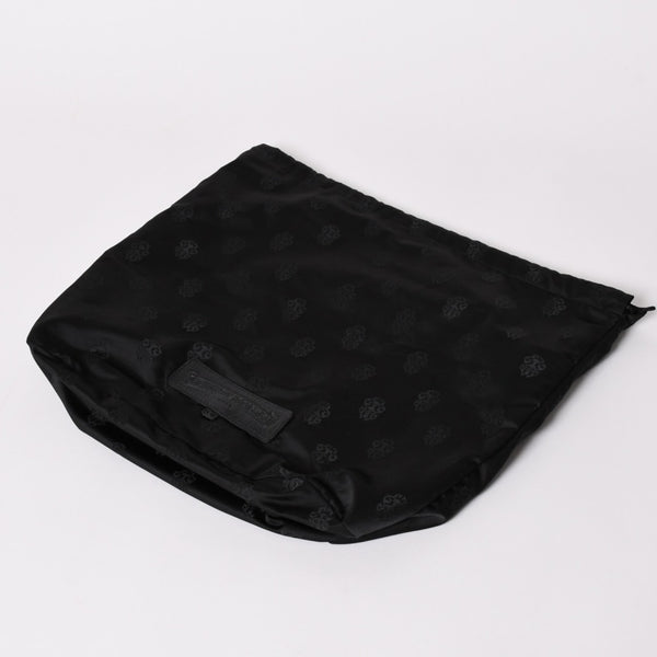 新品未使用 CHROME HEARTS クロムハーツ レザー チキンナゲット ワンショルダーバッグ ブラック シルバー金具 中古 4a003117