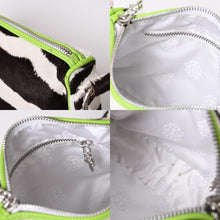 Load image into Gallery viewer, 新品同様 CHROME HEARTS クロムハーツ ポニーヘア チキンナゲット ワンショルダーバッグ ゼブラ ダガー ハラコ シルバー金具 中古 4a003119