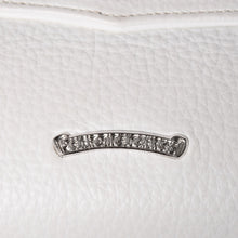 画像をギャラリービューアに読み込む, 極美品 CHROME HEARTS クロムハーツ ドッグアダムス CHクロス 2WAYバッグ ダガージップ レザー シルバ−925 ホワイト 中古 4a003115