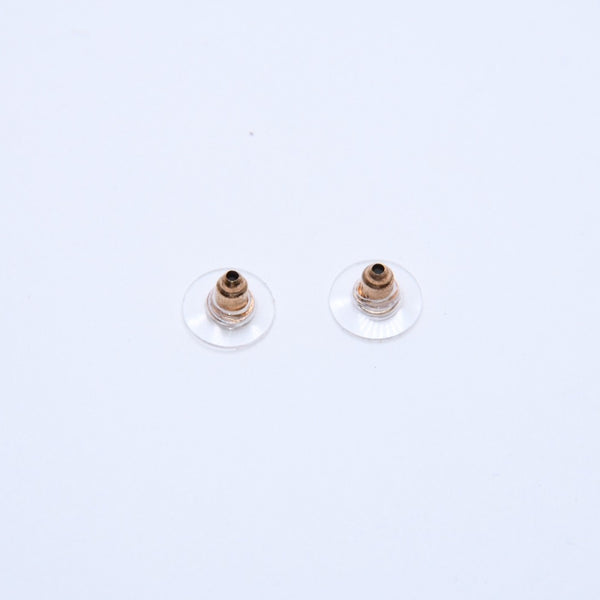 CHANEL Cocomark earrings Weight approx. 2.82g A13C engraved Rhinestone Metal GP Gold Clear For both ears Good condition Used 4a003140