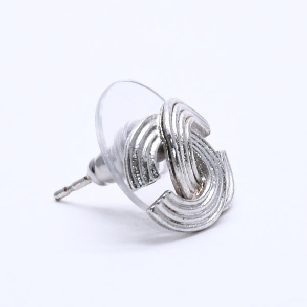 CHANEL Cocomark earrings accessories Weight approx. 2.20g 00A stamp Metal Silver For both ears Good condition Used 4a003132