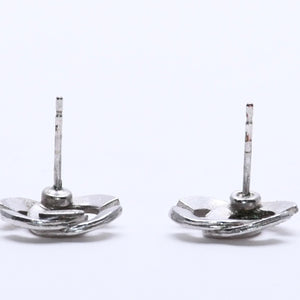 CHANEL Cocomark earrings accessories Weight approx. 2.20g 00A stamp Metal Silver For both ears Good condition Used 4a003132