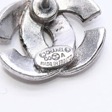 画像をギャラリービューアに読み込む, CHANEL シャネル ココマーク ピアス アクセサリー 重量約2.20g 00A刻印 メタル シルバー 両耳用 美品 中古 4a003132