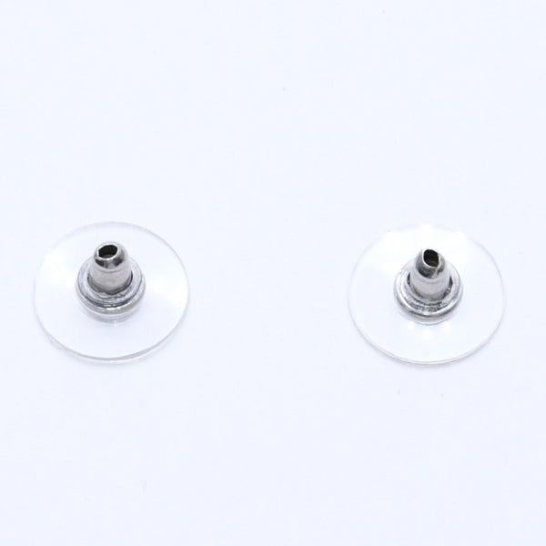 CHANEL Cocomark earrings accessories Weight approx. 2.20g 00A stamp Metal Silver For both ears Good condition Used 4a003132