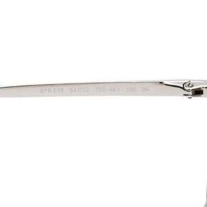 極美品 PRADA プラダ ラウンド型サングラス ハバナ柄 メタルフレーム メガネ アクセサリー アイウェア 54□22 7S0-4K1 SPR51S 中古 4a002968