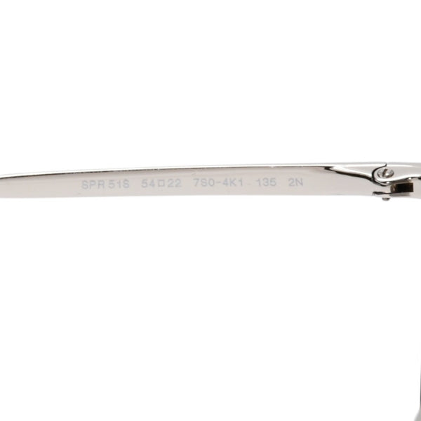 極美品 PRADA プラダ ラウンド型サングラス ハバナ柄 メタルフレーム メガネ アクセサリー アイウェア 54□22 7S0-4K1 SPR51S 中古 4a002968