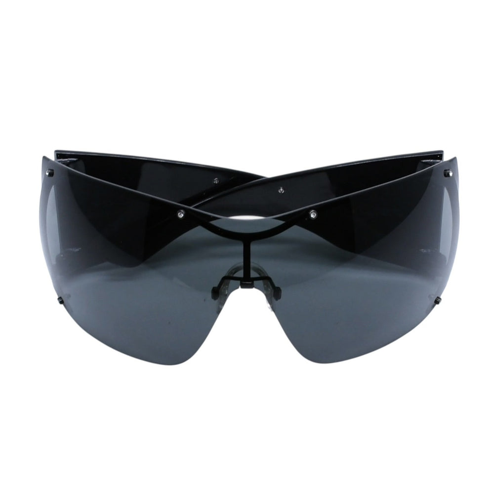 極美品 Christian Dior クリスチャン ディオール 31D95 LIMITED EDITION 限定エディション 5000/3349 Sunglasses サングラス ラインストーン 中古 4a003170
