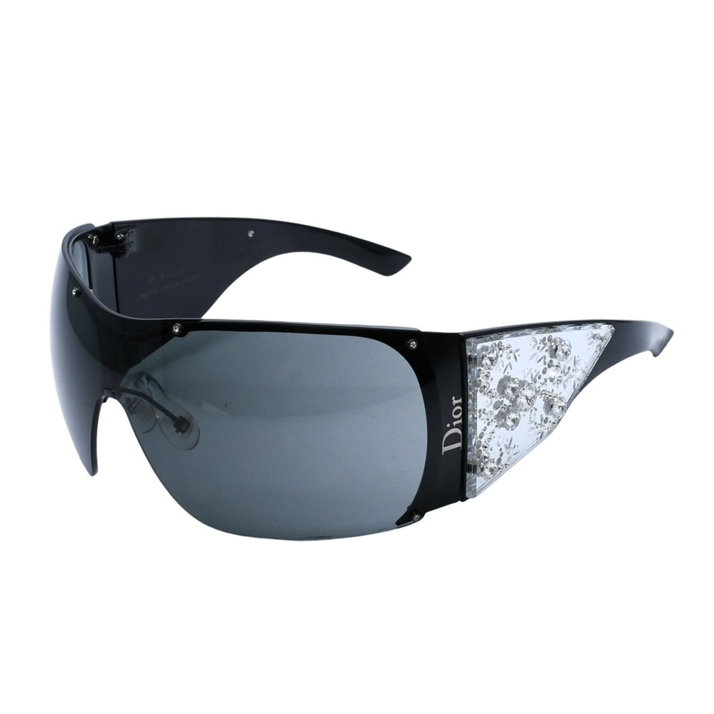 極美品 Christian Dior クリスチャン ディオール 31D95 LIMITED EDITION 限定エディション 5000/3349 Sunglasses サングラス ラインストーン 中古 4a003170