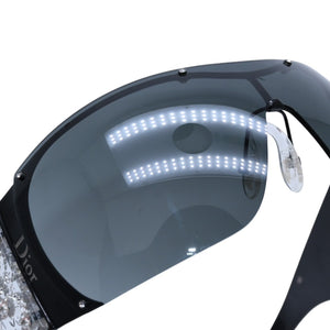 極美品 Christian Dior クリスチャン ディオール 31D95 LIMITED EDITION 限定エディション 5000/3349 Sunglasses サングラス ラインストーン 中古 4a003170