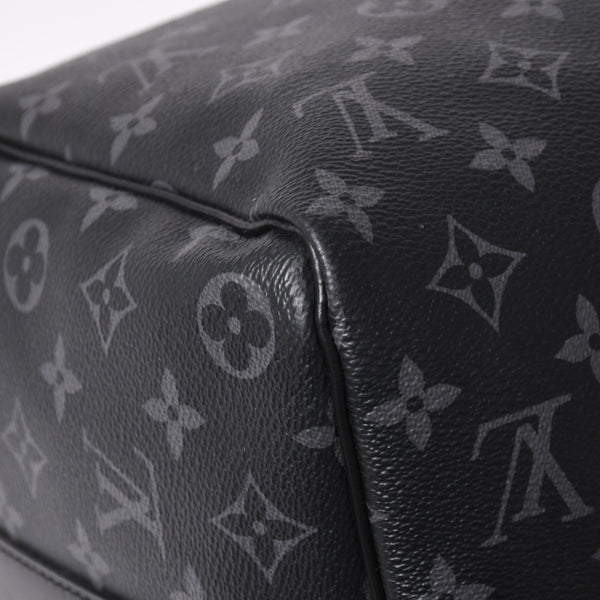 Like new LOUIS VUITTON Keepall Bandouliere 45 Boston bag M40569 Monogram Eclipse Black Used 4a003175