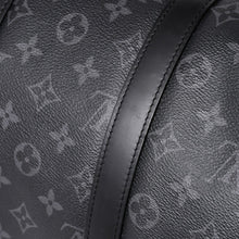 画像をギャラリービューアに読み込む, 新品同様 LOUIS VUITTON ルイヴィトン キーポル バンドリエール45 ボストンバッグ M40569 モノグラム エクリプス ブラック 中古 4a003175