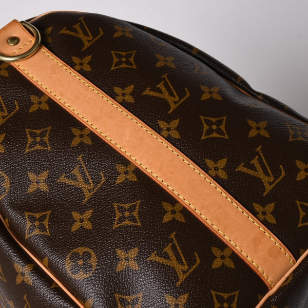 極美品 LOUIS VUITTON ルイヴィトン ボストンバッグ キーポルバンドリエール45 モノグラム M41418 ブラウン ゴールド金具 中古 4a002946