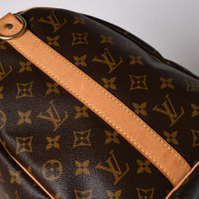 画像をギャラリービューアに読み込む, 極美品 LOUIS VUITTON ルイヴィトン ボストンバッグ キーポルバンドリエール45 モノグラム M41418 ブラウン ゴールド金具 中古 4a002946
