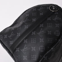 画像をギャラリービューアに読み込む, 新品同様 LOUIS VUITTON ルイヴィトン キーポル バンドリエール45 ボストンバッグ M40569 モノグラム エクリプス ブラック 中古 4a003175