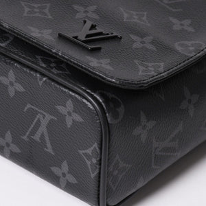 極美品 LOUIS VUITTON ルイヴィトン ディストリクトPM ショルダーバッグ M46255 モノグラムエクリプスキャンバス 中古 4a002878