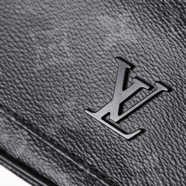 極美品 LOUIS VUITTON ルイヴィトン ディストリクトPM ショルダーバッグ M46255 モノグラムエクリプスキャンバス 中古 4a002878