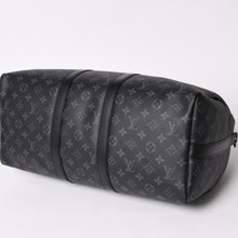 画像をギャラリービューアに読み込む, 新品同様 LOUIS VUITTON ルイヴィトン キーポル バンドリエール45 ボストンバッグ M40569 モノグラム エクリプス ブラック 中古 4a003175
