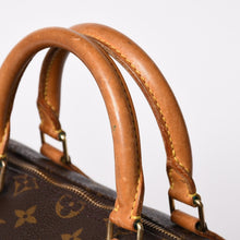 画像をギャラリービューアに読み込む, LOUIS VUITTON ルイヴィトン モノグラムスピーディ 35 M41524 ボストンバッグ ブラウン ゴールド金具 美品 中古 4a003177