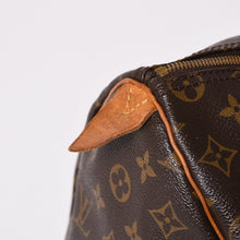 画像をギャラリービューアに読み込む, LOUIS VUITTON ルイヴィトン モノグラムスピーディ 35 M41524 ボストンバッグ ブラウン ゴールド金具 美品 中古 4a003177