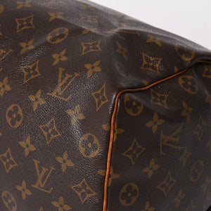 LOUIS VUITTON ルイヴィトン モノグラムスピーディ 35 M41524 ボストンバッグ ブラウン ゴールド金具 美品 中古 4a003177