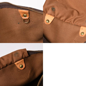 LOUIS VUITTON ルイヴィトン モノグラムスピーディ 35 M41524 ボストンバッグ ブラウン ゴールド金具 美品 中古 4a003177