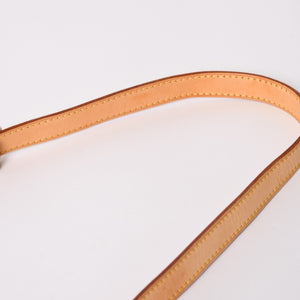 極美品 LOUIS VUITTON ルイヴィトン ポパンクール ロン ショルダーバッグ M40008 モノグラム ブラウン レザー PVC ゴールド金具 中古 4a003178