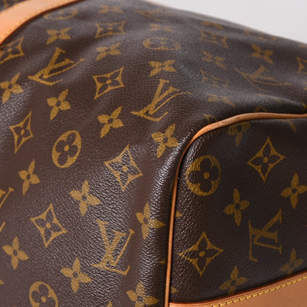 極美品 LOUIS VUITTON ルイヴィトン ボストンバッグ キーポルバンドリエール45 モノグラム M41418 ブラウン ゴールド金具 中古 4a003187