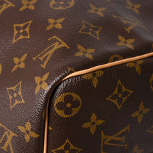 画像をギャラリービューアに読み込む, 極美品 LOUIS VUITTON ルイヴィトン ボストンバッグ キーポルバンドリエール45 モノグラム M41418 ブラウン ゴールド金具 中古 4a003187