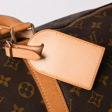 Load image into Gallery viewer, LOUIS VUITTON ルイヴィトン モノグラム キーポルバンドリエール55 2WAY ボストンバック M41414 ブラウン キャンバス 美品 中古 4a002948