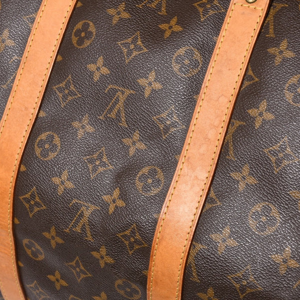 LOUIS VUITTON ルイヴィトン モノグラム キーポルバンドリエール55 2WAY ボストンバック M41414 ブラウン キャンバス 美品 中古 4a002948