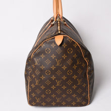 画像をギャラリービューアに読み込む, 極美品 LOUIS VUITTON ルイヴィトン キーポル55 ボストンバッグ M41414 モノグラム ブラウン ゴールド金具 中古 4a003186