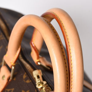 極美品 LOUIS VUITTON ルイヴィトン キーポル55 ボストンバッグ M41414 モノグラム ブラウン ゴールド金具 中古 4a003186