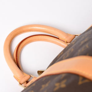 極美品 LOUIS VUITTON ルイヴィトン キーポル55 ボストンバッグ M41414 モノグラム ブラウン ゴールド金具 中古 4a003186