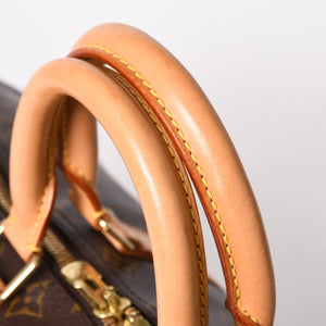 極美品 LOUIS VUITTON ルイヴィトン ボストンバッグ キーポルバンドリエール45 モノグラム M41418 ブラウン ゴールド金具 中古 4a003187