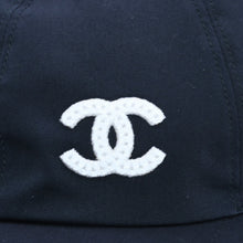 画像をギャラリービューアに読み込む, 新品未使用 CHANEL シャネル ベースボールキャップ AA9698 フリーサイズ ココマーク ブラック コットン 総柄 中古 4a002901