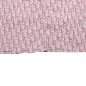 極美品 Christian Dior クリスチャンディオール ライトストーン ミニスカート ピンク 4P12033501 中古 4a003168