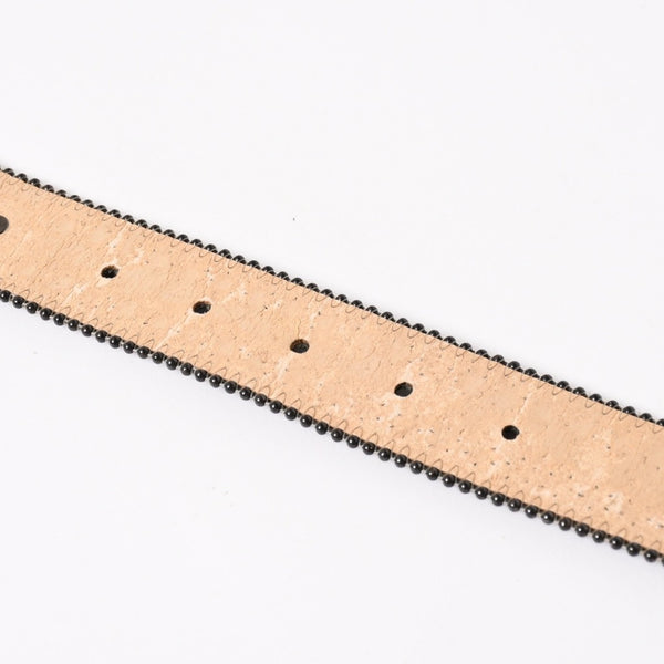 B.B.Simon BB Simon M7072 Belt, Studs, Rhinestones, Black, Silver Hardware, Excellent Condition, Used, 4a003217