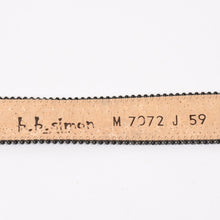 Load image into Gallery viewer, B.B.Simon ビービーサイモン M7072 ベルト スタッズ ラインストーン ブラック シルバー金具 美品 中古 4a003217