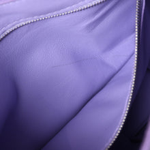 画像をギャラリービューアに読み込む, 極美品 BOTTEGA VENETA ボッテガヴェネタ カセット ショルダーバッグ イントレチャート レザー パープル 649601 中古 4a003219